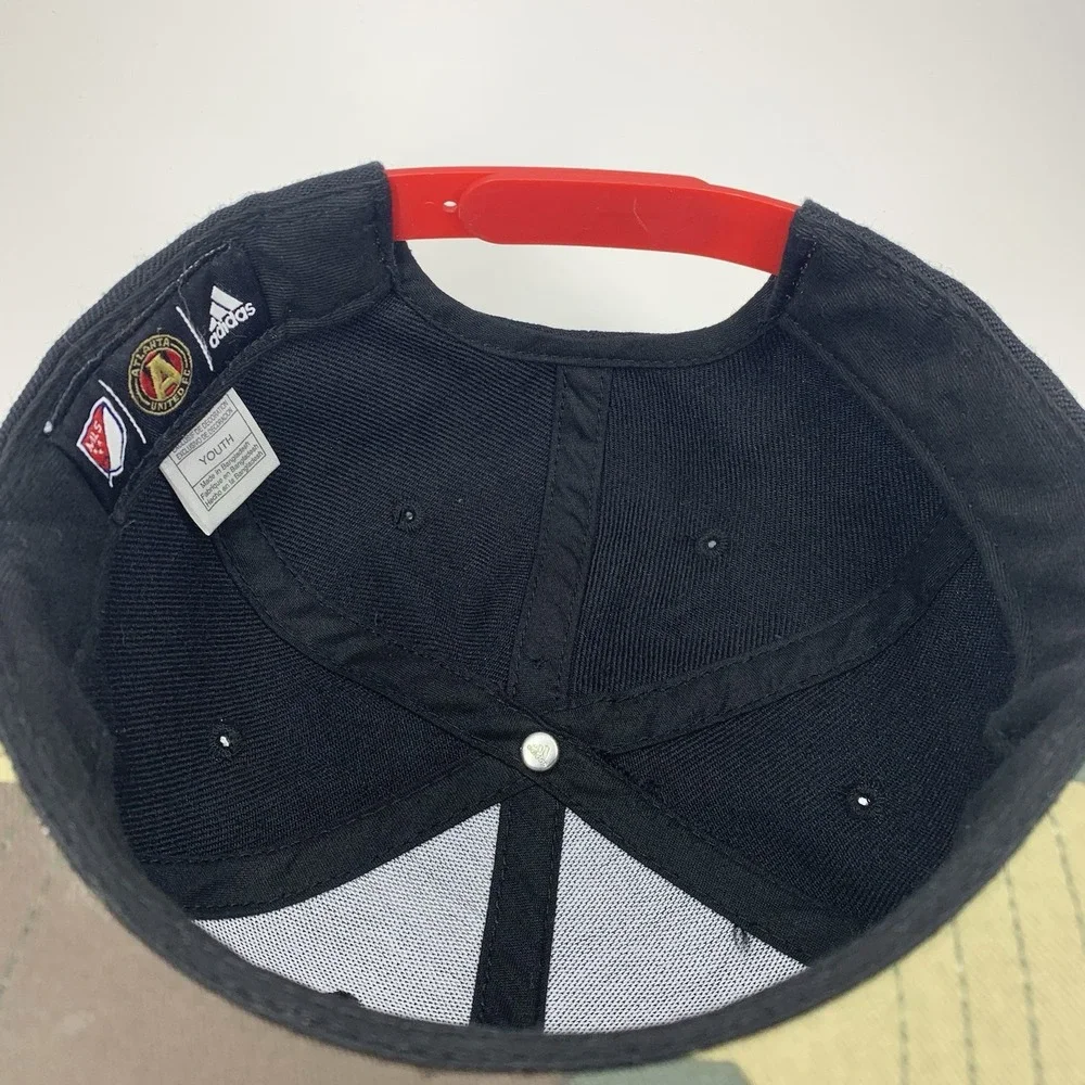 Atlanta United FC Hat YOUTH Football Club MLS Adidas Camo OSFM Snap Baseball Cap
